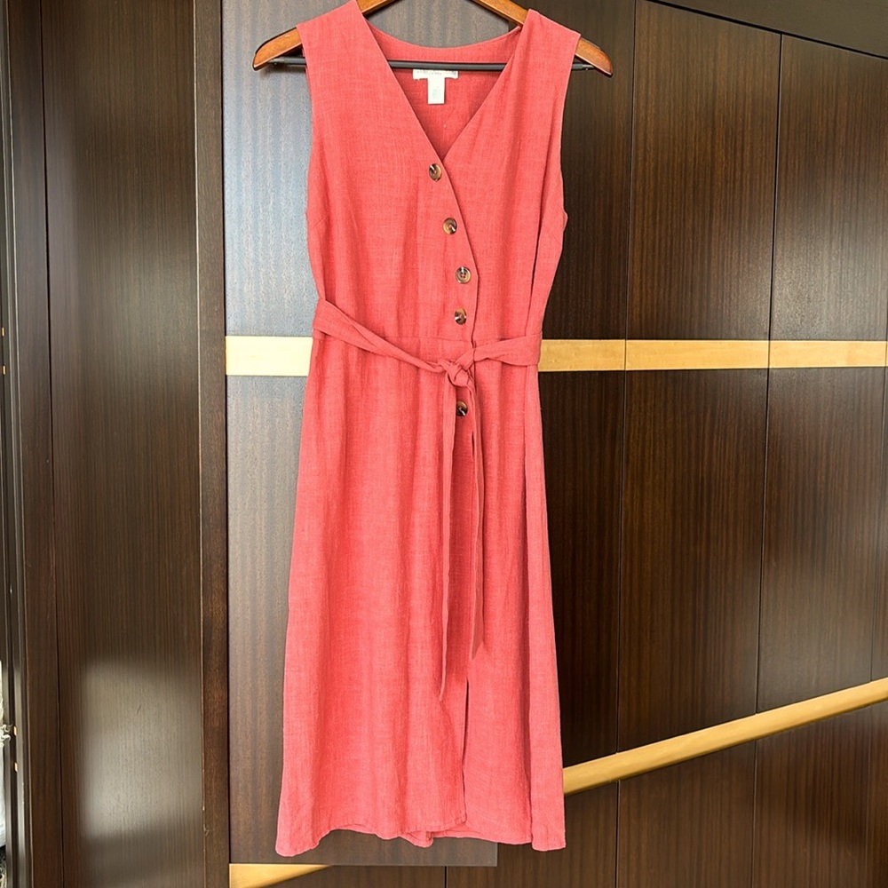 LONDON  TIMES 8 p linen dress, as new